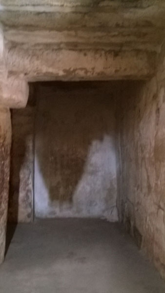 The inverted shadows of the main gopuram